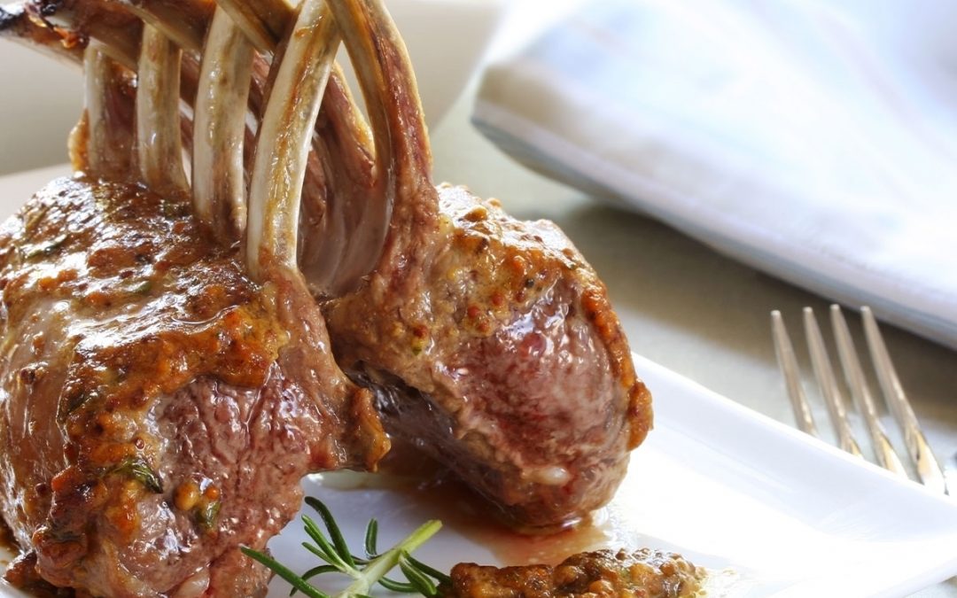 Costolette di agnello al forno con patate