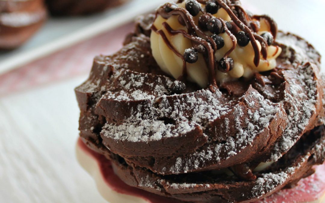 Zeppole al cioccolato