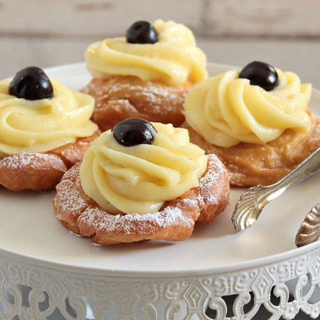 zeppole classiche san giuseppe ricetta | Caterline