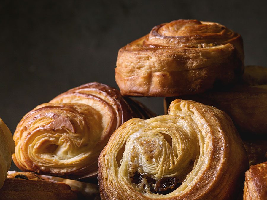 Colazione in pasticceria: la pasta lievitata sfogliata