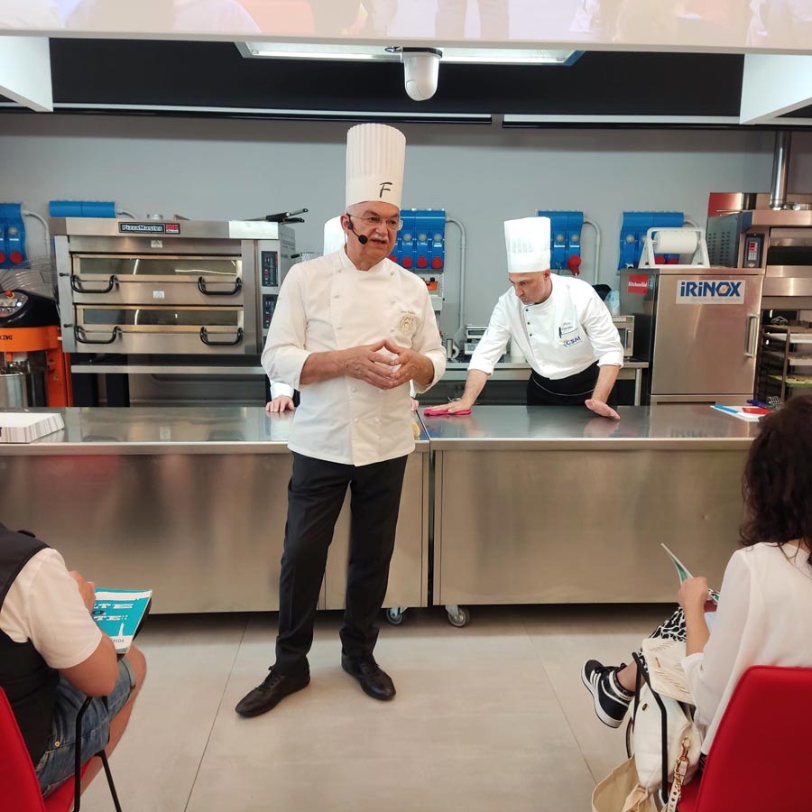 La colazione con il Maestro Gino Fabbri