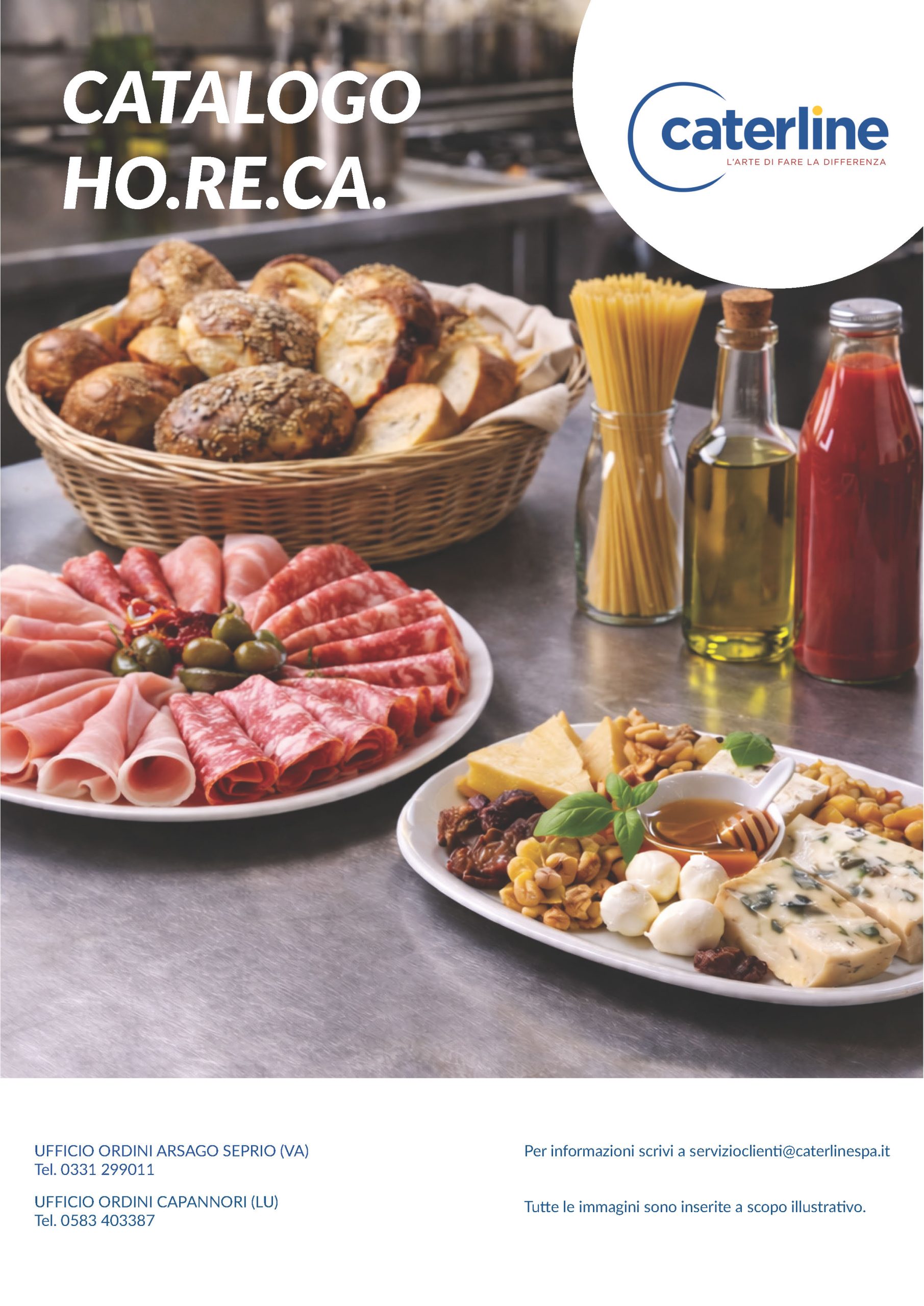Copertina Catalogo Ristorazione caterline
