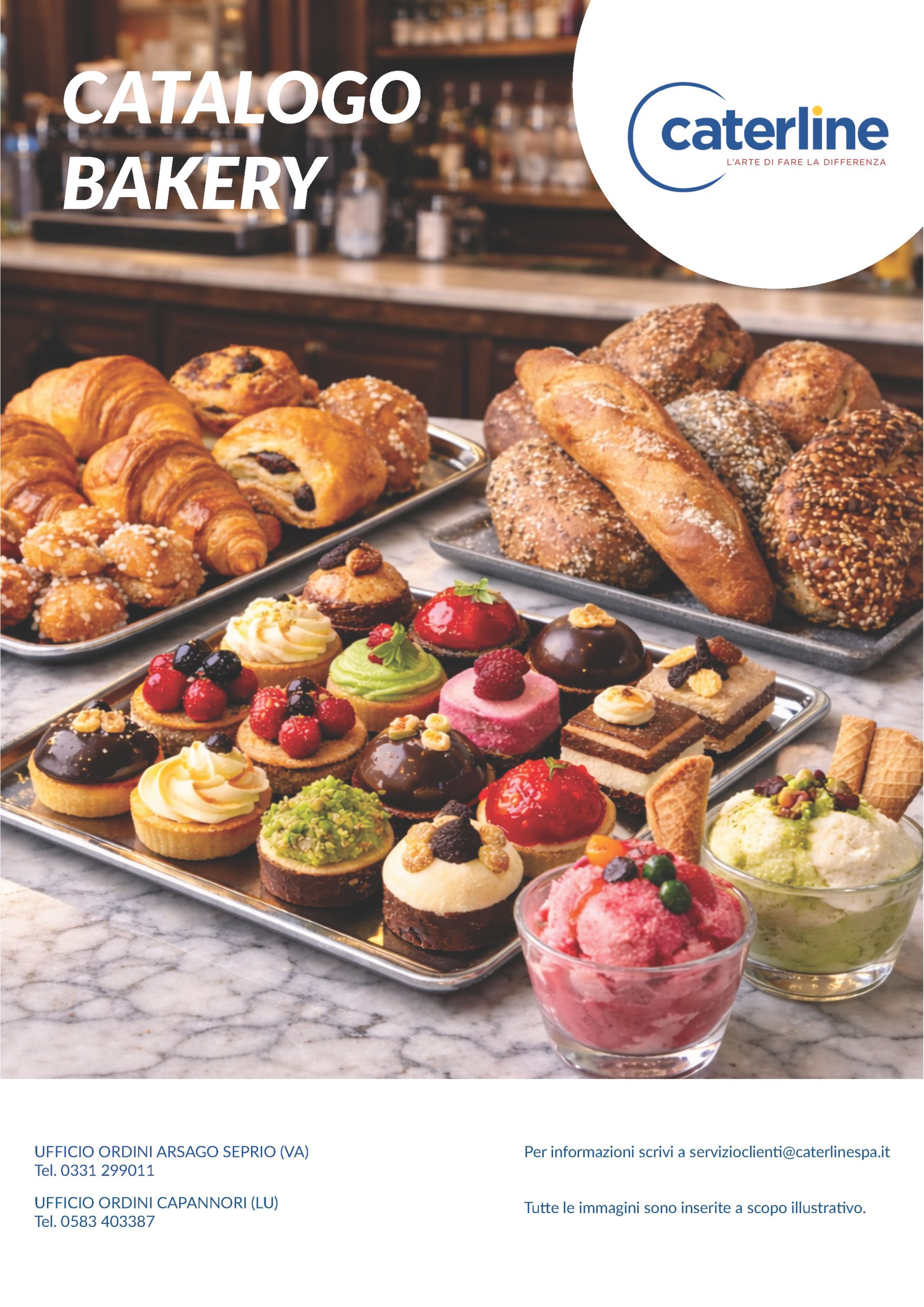 Copertina Catalogo Bakery caterline