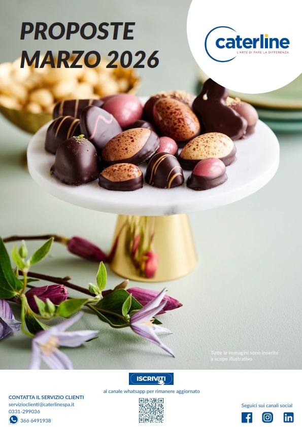 catalogo forniture per catering banqueting caterline